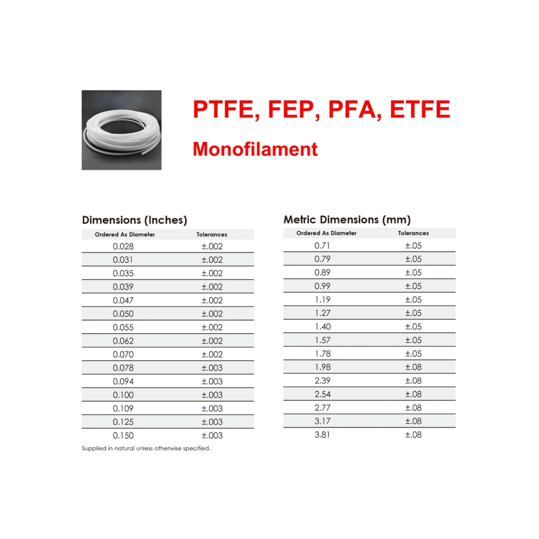 PTFE Customized Flexible Extruded Smooth Bore Tubing OEM Manufacturer