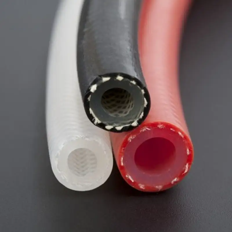 Silicone High Pressure Reinforced Braided Tubing Manufacturer
