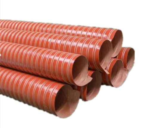 Double-Layer Silicone Fiberglass Cloth Duct