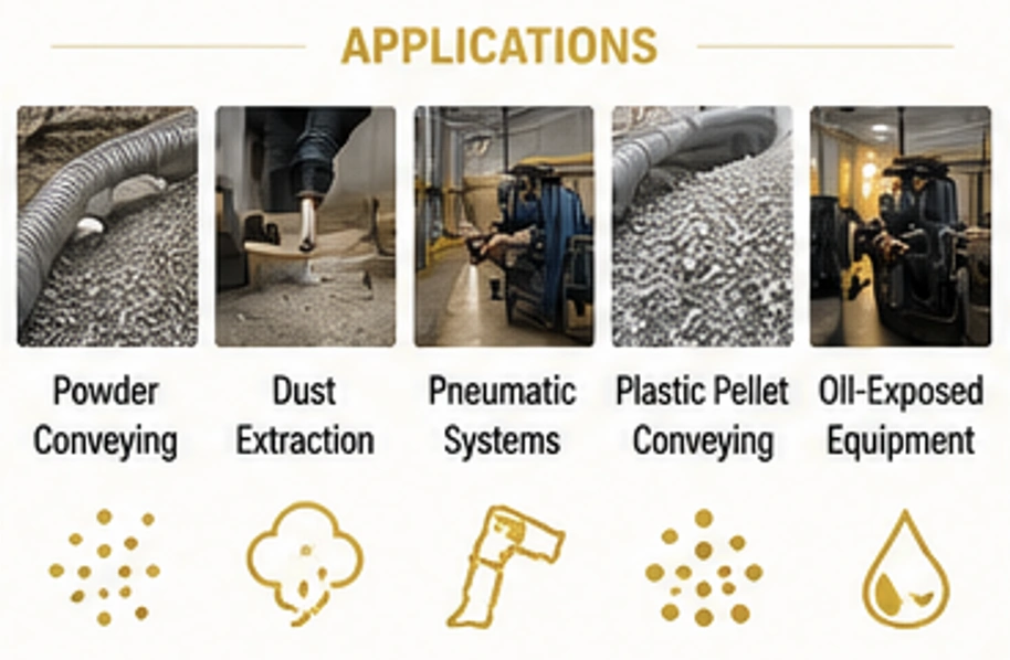 Oil-Resistant & Anti-Static PU Hose