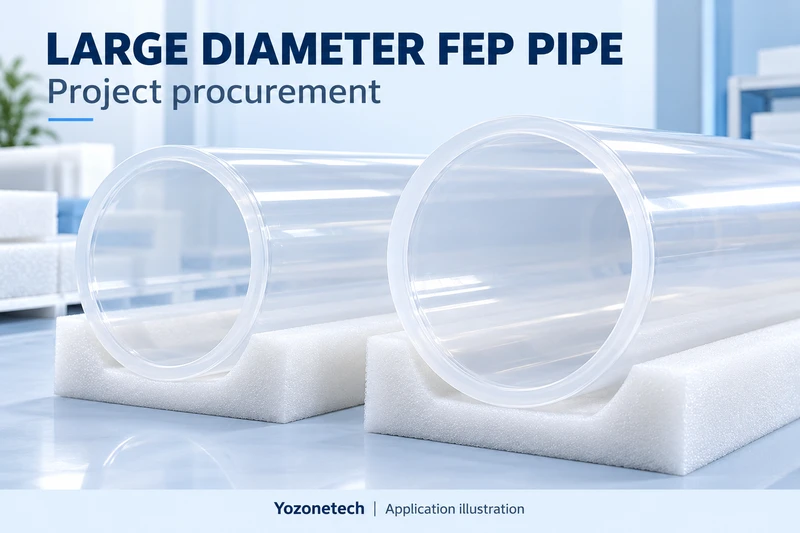 Large Diameter FEP Pipe Procurement for Construction Projects