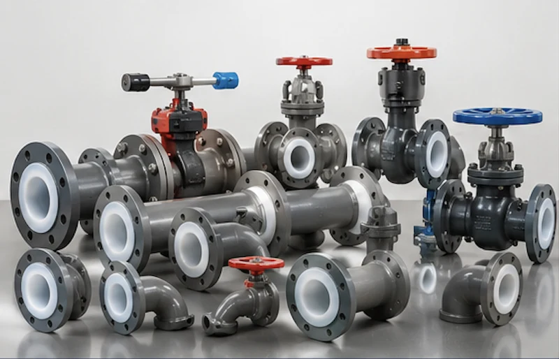 PTFE & PFA Lined Pipes and Valves (1) PTFE & PFA Lined Pipes and Valves
