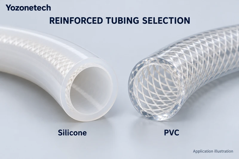 Silicone and PVC Reinforced Tubing Selection Guide